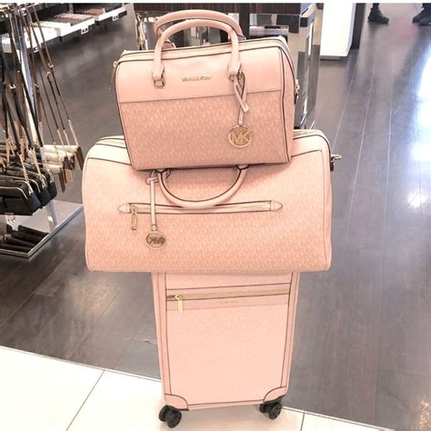 carry-on michael kors suitcase|michael kors weekender tote.